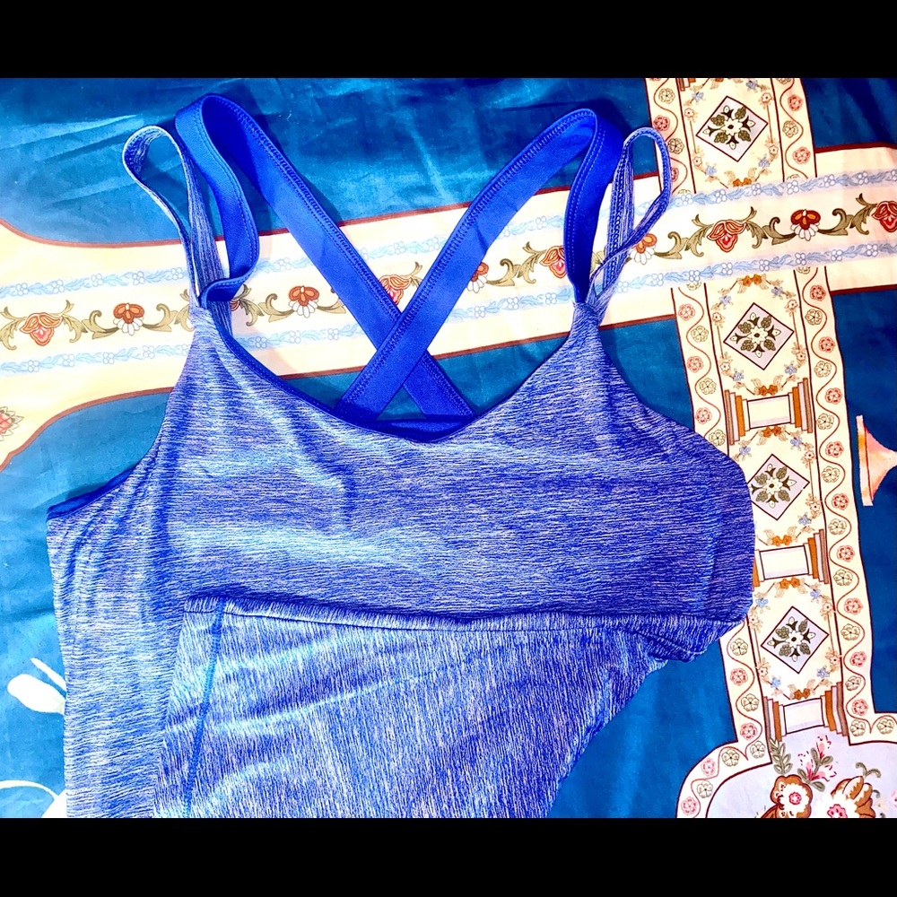 (Sizes XS/S/M) Danskin Built-in Bra Tank Top